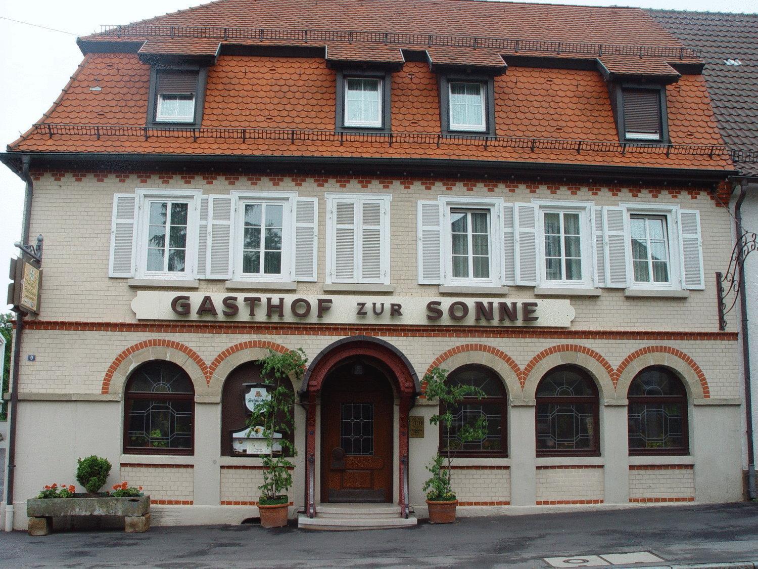 Gasthof Zur Sonne 슈투트가르트 외부 사진